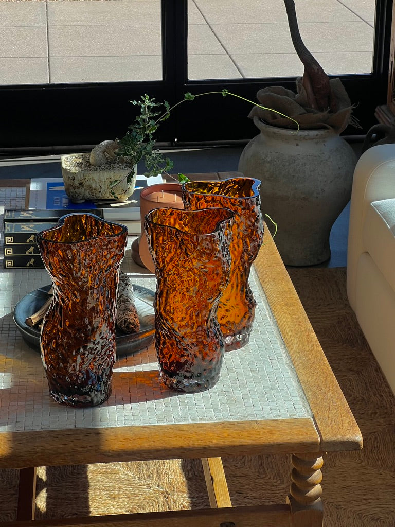 Rock Glass Vase
