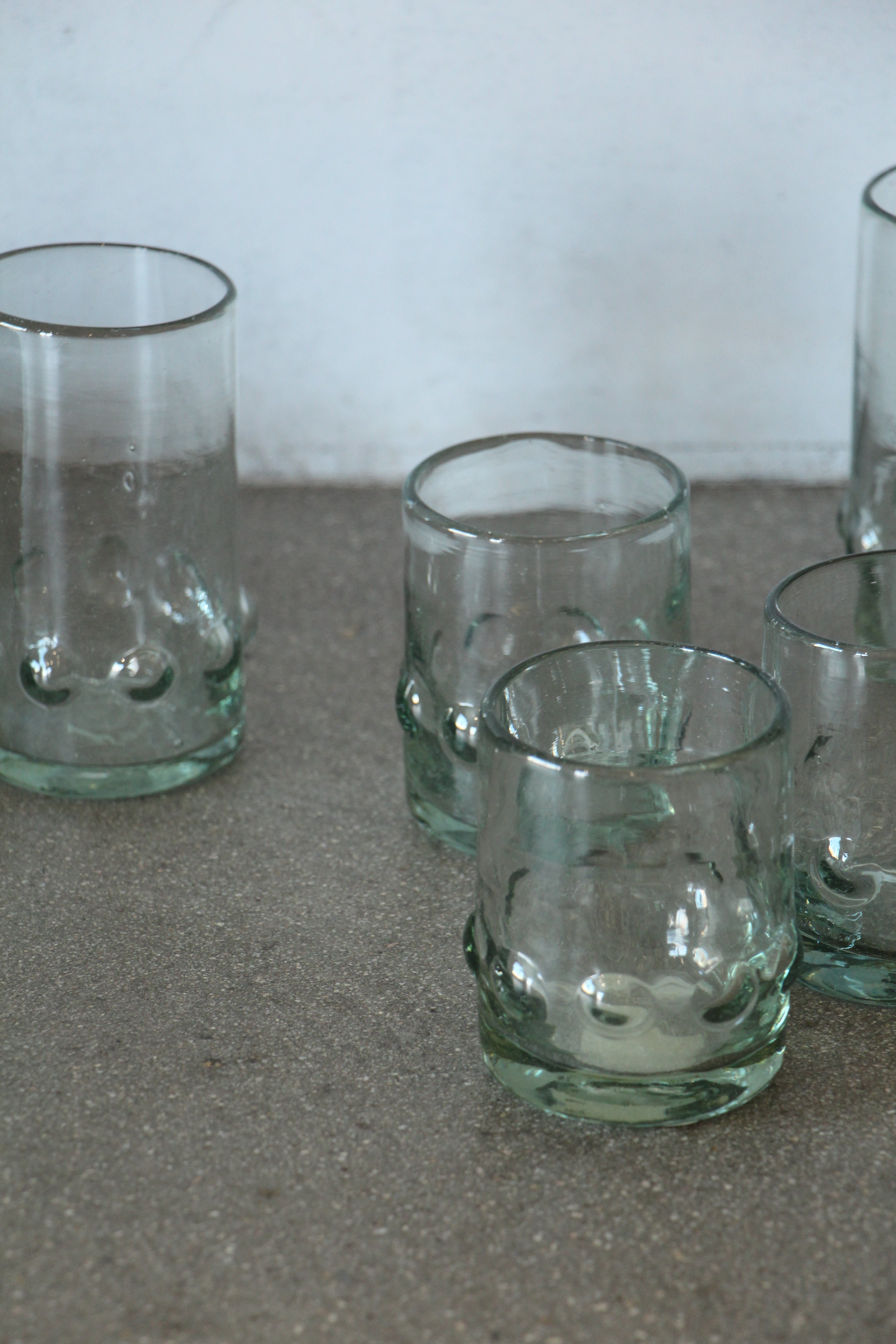 Handblown Bubble Glass