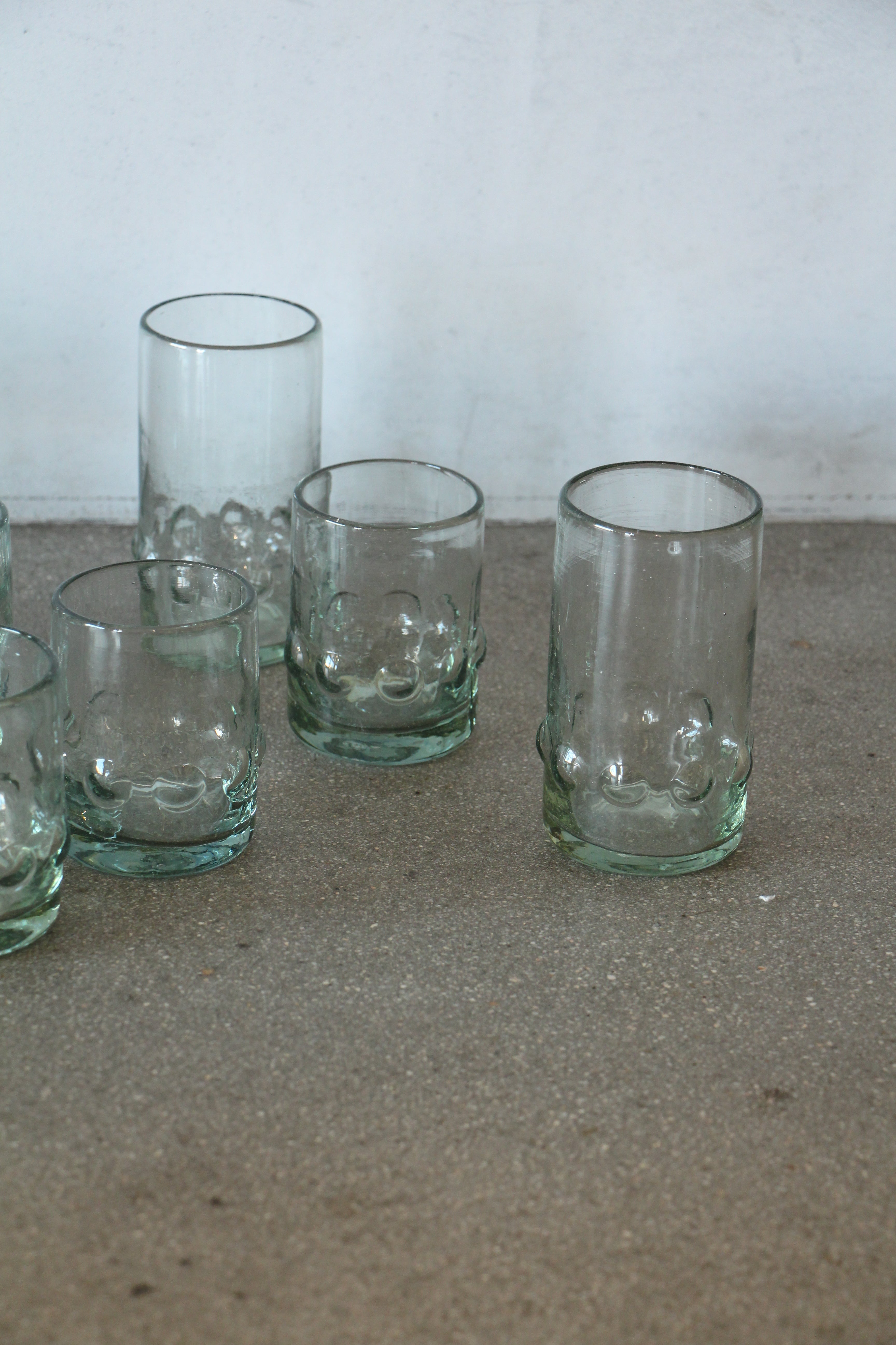 Handblown Bubble Glass