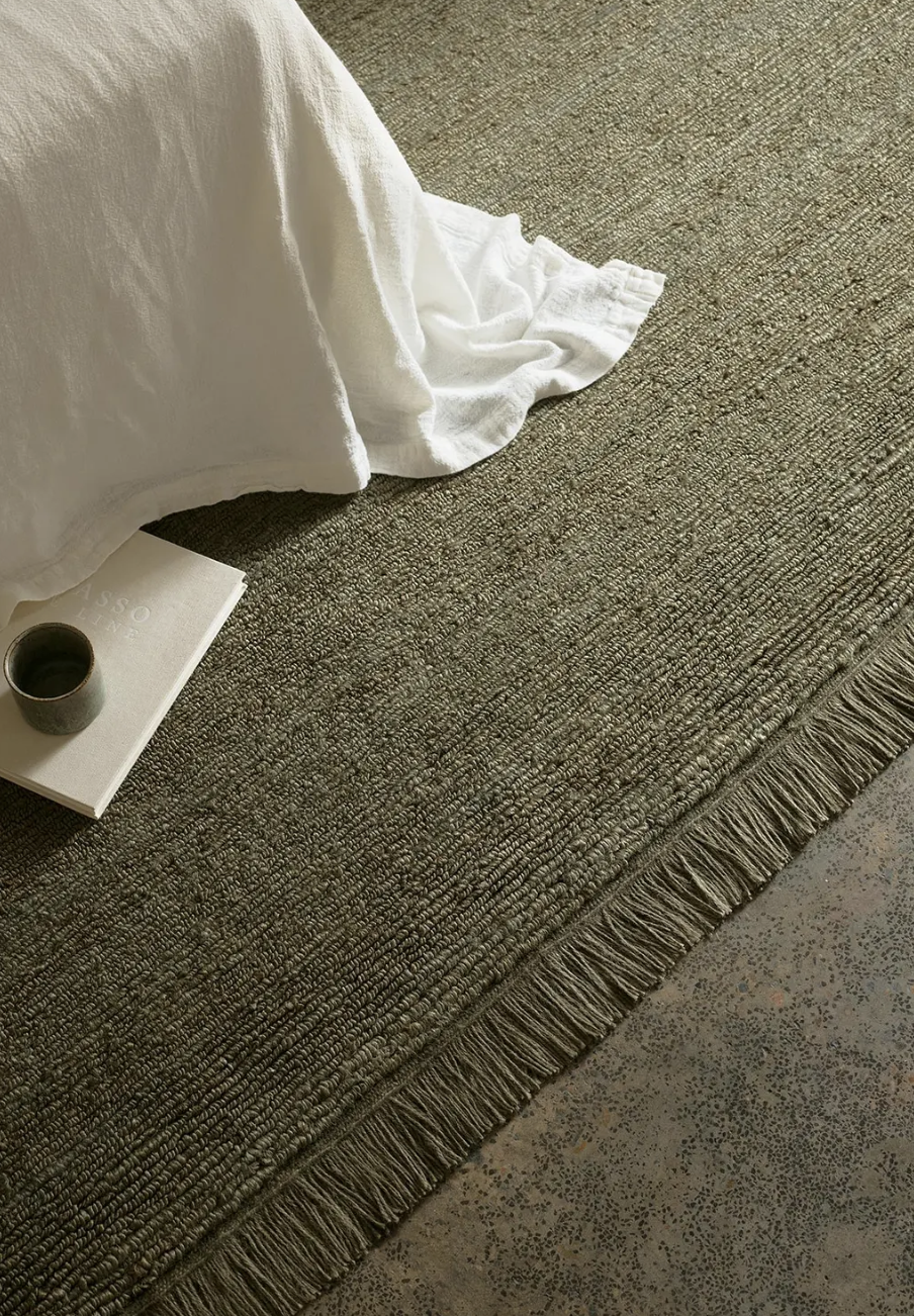 Hand Knotted Jute Rug