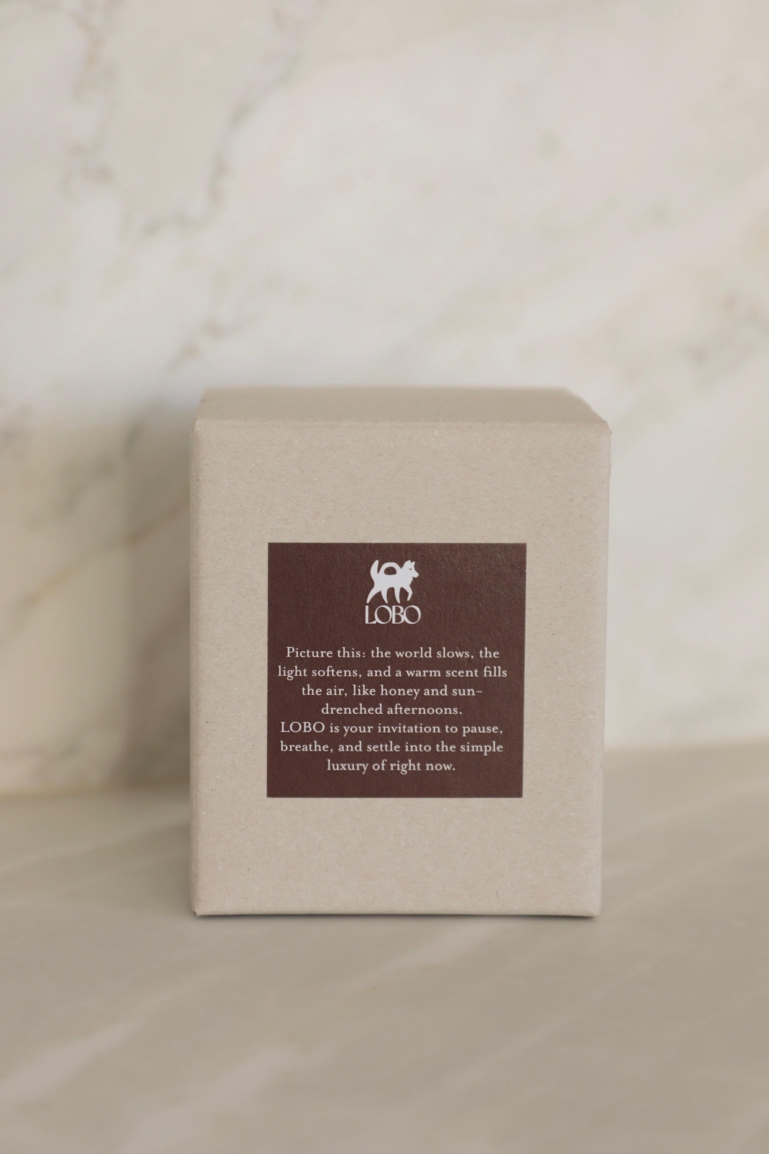 LOBO Haus Vespera Candle in Beeswax